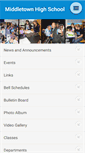 Mobile Screenshot of middletownhs.org