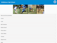 Tablet Screenshot of middletownhs.org